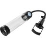 Прозрачная вакуумная помпа с манометром Deluxe Penis Pump