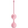 Нежно-розовые вагинальные шарики Kegel Tighten Up I