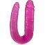 Розовый двусторонний фаллоимитатор Double Headed Dildo - 45 см.  Цена 3 999 руб. - Розовый двусторонний фаллоимитатор Double Headed Dildo - 45 см.