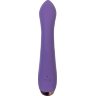 Фиолетовый вибратор-кролик Fingie с функцией Come-Hither - 21,6 см.