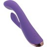 Фиолетовый вибратор-кролик Fingie с функцией Come-Hither - 21,6 см.