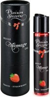 Массажное масло с ароматом клубники Huile de Massage Gourmande Fraise des Bois - 59 мл.