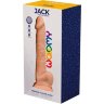 Телесный фаллоимитатор Jack - 23,1 см.