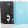 Черные анальные бусы с 3 моторами B-Vibe Cinco Anal Beads - 20,5 см.