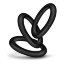 Набор из 3 черных эрекционных колец Black Small Penis Rings - Набор из 3 черных эрекционных колец Black Small Penis Rings