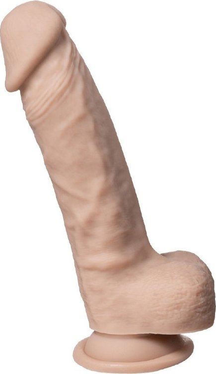 Телесный фаллоимитатор Real Skin Model 1 - 23 см.