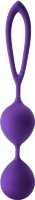 Фиолетовые вагинальные шарики Flirts Kegel Balls