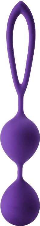 Фиолетовые вагинальные шарики Flirts Kegel Balls