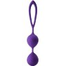 Фиолетовые вагинальные шарики Flirts Kegel Balls