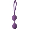 Фиолетовые вагинальные шарики Flirts Kegel Balls