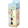 Фиолетовые вагинальные шарики Flirts Kegel Balls