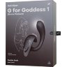 Темно-серый вибратор для G-стимуляции G for Goddess 1