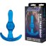 Голубой анальный стимулятор Tear Drop Butt Plug - 8,9 см. - Голубой анальный стимулятор Tear Drop Butt Plug - 8,9 см.
