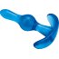 Голубой анальный стимулятор Tear Drop Butt Plug - 8,9 см. - Голубой анальный стимулятор Tear Drop Butt Plug - 8,9 см.