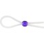 Прозрачное лассо с фиолетовой бусиной SILICONE COCK RING WITH BEAD LAVENDER  Цена 1 071 руб. - Прозрачное лассо с фиолетовой бусиной SILICONE COCK RING WITH BEAD LAVENDER