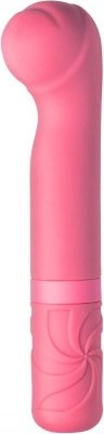 Розовый мини-вибратор Rocky’s Fairy Mallet - 14,7 см. Длина: 14.7 см. Диаметр: 3.5 см. Мини-вибратор из коллекции Universe от бренда Lola. Вибрирующий бутон создан для точечной стимуляции самых нежных эрогенных зон на теле. Отличный вариант для жарких прелюдий. Компактный размер игрушки подходит для того, чтобы не разлучаться с удовольствием ни под каким предлогом. Изготовлен из шелковистого силикона. Имеет 10 режимов вибрации и удобное управление с помощью одной кнопки. Работает от USB аккумулятора. Страна: Китай. Материал: силикон. Батарейки: встроенный аккумулятор.