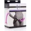 Лиловый поясной страпон Navigator Silicone G-Spot Dildo with Harness - 17,8 см. - Лиловый поясной страпон Navigator Silicone G-Spot Dildo with Harness - 17,8 см.
