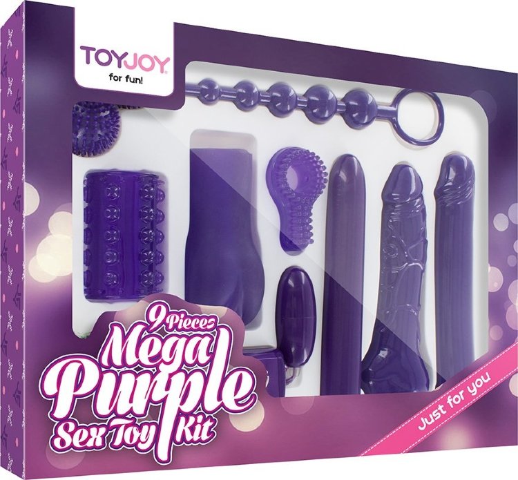 Эротический набор Toy Joy Mega Purple