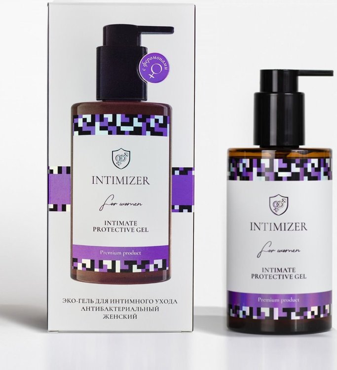 Женский антибактериальный эко-гель для интимного ухода Intimizer - 250 мл.