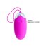 Лловое перезаряжаемое виброяйцо с пультом ДУ  Цена 1 932 руб. - Лловое перезаряжаемое виброяйцо с пультом ДУ