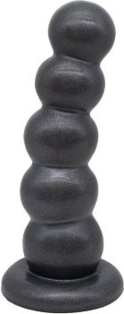 Черная насадка-плаг на харнесс PLATINUM 7 - 19,5 см.
