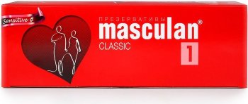 Нежные презервативы Masculan Classic 1 Sensitive - 150 шт.
