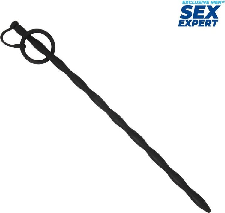 Черный стимулятор уретры Sex Expert