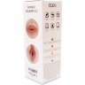 Двусторонний мастурбатор в колбе Cleo - вагина и ротик
