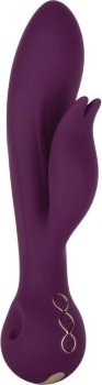 Фиолетовый вибратор-кролик Desire - 22,25 см.