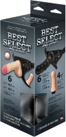 Черный пояс для женщин BEST SELECT с 3 насадками