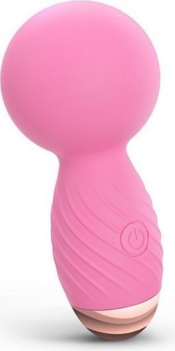 Розовый мини-wand вибратор Itsy Bitsy Mini Wand Vibrator
