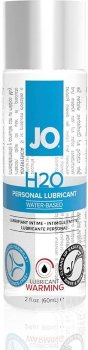 Возбуждающий лубрикант на водной основе JO Personal Lubricant H2O Warming - 60 мл.