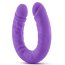 Фиолетовый двусторонний фаллоимитатор 18 inch Silicone Slim Double Dong - 45,7 см. - Фиолетовый двусторонний фаллоимитатор 18 inch Silicone Slim Double Dong - 45,7 см.