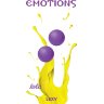 Фиолетовые вагинальные шарики без сцепки Emotions Lexy Small