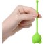 Зеленый силиконовый вагинальный шарик A-Toys с ушками - Зеленый силиконовый вагинальный шарик A-Toys с ушками
