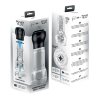 Набор PowerBlow Feel Pocket Stroker Crystal: мастурбатор и интерактивная насадка