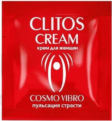 Пробник возбуждающего крема для женщин Clitos Cream - 1,5 гр.  Цена 109 руб. Крем имеет лёгкую текстуру, обладает смягчающим и увлажняющим действием. После нанесения дарит приятное ласкающее тепло, переходящее в лёгкую вибрацию или возбуждающие мурашки. Каждая женщина ощущает его действие по-своему. Возбуждающий крем для женщин Clitos Cream позволит сделать интимную близость просто незабываемой! Он обладает сильным стимулирующим эффектом, который длится продолжительное время. Раскрывает чувственность и раскрепощает. Его оригинальный состав включает муира-пуаму - мощный природный афродизиак, усиливающий эротическое влечение. нанести тонким слоем небольшое количество крема на зону, требующую смазывания. Aqua, Cyclohexasiloxane, Clycerin, Laural PEG-10 Tris (trimethylsiloxy) silvlethyl Dimethicone, Sodium Chloride, PEG-8, Muira Puama Extract, O-Cymen-5-ol. Страна: Россия. Объем: 1,5 гр.