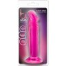 Розовый анальный фаллоимитатор Sweet N Small 6 Inch Dildo With Suction Cup - 16,5 см.