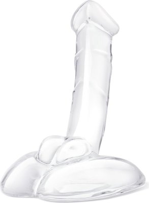 Стеклянный фаллоимитатор на подставке 7,5’’ Rideable Standing Glass Cock With Stability Base - 19 см. Длина: 19 см. Диаметр: 4.7 см. Возьмите этот реалистичный стеклянный фаллоимитатор размером 7,5 дюймов и оцените его эстетику и исполнение. Его изогнутая форма, реалистичный кончик и рельефный стержень создают приятные ощущения при введении, а гладкая мошонка идеально подходят для стимуляции внешних половых губ. Плоское основание добавляет устойчивости для динамичной игры, гарантируя, что ваше удовольствие не будет иметь границ. Его вводимая длина - 13,5 см обеспечивает идеальный радиус действия. Этот инструмент для удовольствия, изготовленный из безопасного для тела и гипоаллергенного стекла, легко чистится. Промывайте после использования стимулятор с любым моющим средством под струей воды. Исследуйте чувственную игру с температурными эффектами, чтобы испытать стимулирующее ощущение тепла или прохлады в ваших эрогенных зонах. Создан для использования со всеми смазками-лубрикантами, на любых основах. Используйте свои любимые гели, чтобы сделать этот фаллоимитатор восхитительно скользким. Минимальный диаметр - 3,7 см. Страна: Китай. Материал: стекло.