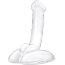 Стеклянный фаллоимитатор на подставке 7,5’’ Rideable Standing Glass Cock With Stability Base - 19 см. - Стеклянный фаллоимитатор на подставке 7,5’’ Rideable Standing Glass Cock With Stability Base - 19 см.