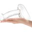 Стеклянный фаллоимитатор на подставке 7,5’’ Rideable Standing Glass Cock With Stability Base - 19 см. - Стеклянный фаллоимитатор на подставке 7,5’’ Rideable Standing Glass Cock With Stability Base - 19 см.