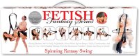 Чёрные секс-качели Spinning Fantasy Swing