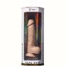Телесный фаллоимитатор на присоске Real Skin Model 1 - 21 см.