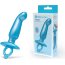 Голубая анальная пробка для массажа простаты Hither Silicone Prostate Plug - 14,3 см. - Голубая анальная пробка для массажа простаты Hither Silicone Prostate Plug - 14,3 см.