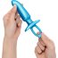 Голубая анальная пробка для массажа простаты Hither Silicone Prostate Plug - 14,3 см. - Голубая анальная пробка для массажа простаты Hither Silicone Prostate Plug - 14,3 см.