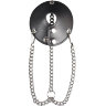 Утяжка для мошонки из искусственной кожи с цепочками PARACHUTE BALL STRETCHER