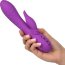 Фиолетовый вибратор-кролик Valley Vamp - 21,5 см.  Цена 12 183 руб. - Фиолетовый вибратор-кролик Valley Vamp - 21,5 см.