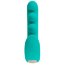Зеленый вибратор SYLORA Unique Beads Vibrator - 17 см.  Цена 11 753 руб. - Зеленый вибратор SYLORA Unique Beads Vibrator - 17 см.