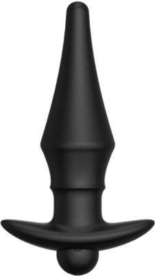 Черная перезаряжаемая анальная пробка №08 Cone-shaped butt plug - 13,5 см.  Цена 3 604 руб. Длина: 13.5 см. Диаметр: 3.6 см. №08 Cone-shaped butt plug – перезаряжаемая анальная пробка конической формы, которая идеально подходит не только для сужения влагалища, подготовки к анальному сексу, но и стимуляции, получения удовольствия и более ярких ощущений. Мощная перезаряжаемая вибропуля, которая встроена в основание пробки, обеспечивают 10 функций равномерной интенсивной вибрации, пульсации и эскалации. Высококачественный медицинский силикон, не содержащий фталаты, обеспечивает насыщенные и гарнировано безопасные тактильные ощущения. Для комфортности введения и получения максимально приятных ощущений можно использовать смазку на водной основе. Рабочая длина - 11 см. Страна: Китай. Материал: силикон. Батарейки: встроенный аккумулятор.