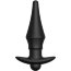 Черная перезаряжаемая анальная пробка №08 Cone-shaped butt plug - 13,5 см.  Цена 3 604 руб. - Черная перезаряжаемая анальная пробка №08 Cone-shaped butt plug - 13,5 см.